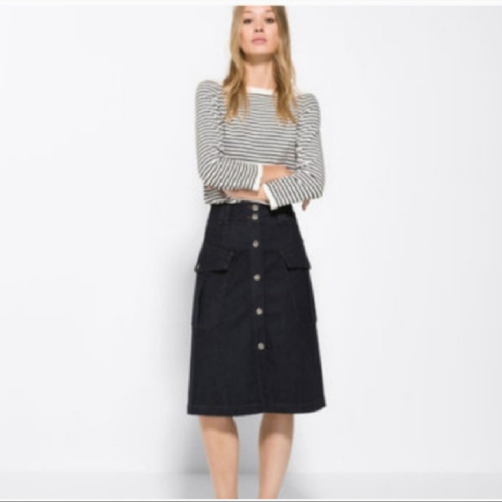 Massimo Dutti Denim skirt